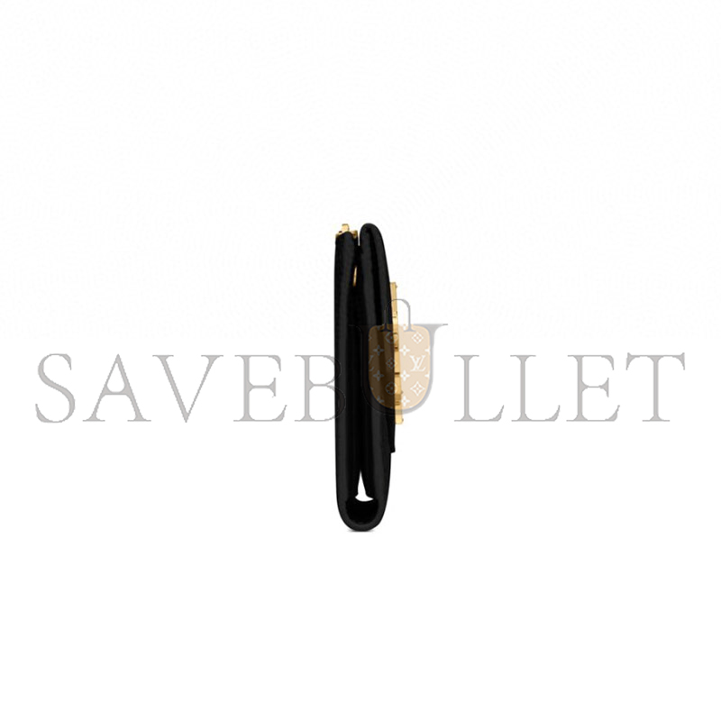 YSL UPTOWN POUCH IN CROCODILE-EMBOSSED SHINY LEATHER 582124DND1J1000 (21.5*12*2.5cm)